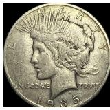 1935-S Silver Peace Dollar LIGHTLY CIRCULATED