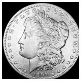 1891 Morgan Silver Dollar NEARLY UNCIRCULATED