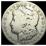 1895-S Silver Morgan Dollar NICELY CIRCULATED