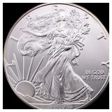 2017 1 oz Silver American Eagle $1 SUPERB GEM BU