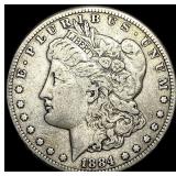 1884-S Silver Morgan Dollar LIGHTLY CIRCULATED