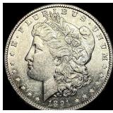 1891-O Silver Morgan Dollar CLOSELY UNCIRCULATED