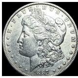 1887-O Silver Morgan Dollar CHOICE AU
