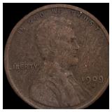 1909-S Lincoln Wheat Cent NICELY CIRCULATED