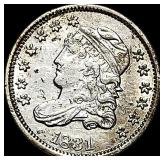 1831 Capped Bust Half Dime CLOSELY UNCIRCULATED