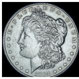 1884-CC Silver Morgan Dollar CHOICE AU