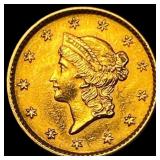 1853 Gold $1 Type 1 UNCIRCULATED