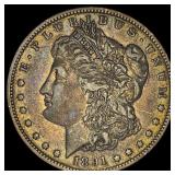 1891-O Silver Morgan Dollar NEARLY UNCIRCULATED