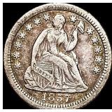 1857-O Seated Liberty Half Dime LIGHTLY CIRCULATED