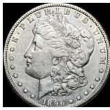 1896-S Silver Morgan Dollar CLOSELY UNCIRCULATED