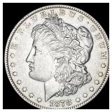 1878-S Silver Morgan Dollar CLOSELY UNCIRCULATED