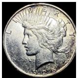 1923-S Silver Peace Dollar CLOSELY UNCIRCULATED
