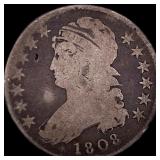 1808 Capped Bust Half Dollar NICELY CIRCULATED