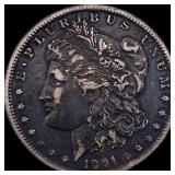 1891 Silver Morgan Dollar UNCIRCULATED