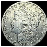 1886-O Silver Morgan Dollar NEARLY UNCIRCULATED