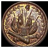 1863 Civil War Token - "Our Country" UNCIRCULAT