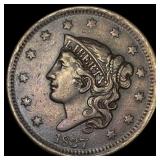 1837 Coronet Head Large Cent NEARLY UNCIRCULATED