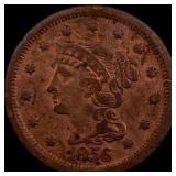 1856 Braided Hair Large Cent NEARLY UNCIRCULATED