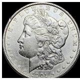 1901 Morgan Silver Dollar CLOSELY UNCIRCULATED