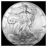 2019 1 oz Silver American Eagle $1 SUPERB GEM BU