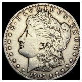 1903-S Silver Morgan Dollar LIGHTLY CIRCULATED