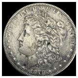1879-S REV 78 Silver Morgan Dollar NEARLY UNCIRCU
