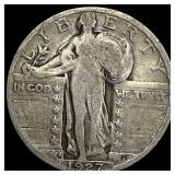 1927-S Standing Liberty Quarter NICELY CIRCULATED
