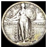 1924-D Standing Liberty Quarter NEARLY UNCIRCULAT