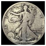 1916 Walking Liberty Half Dollar NICELY  CIRCULAT