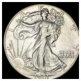 1941 Silver Walking Liberty Half Dollar CHOICE AU