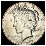 1927-D Silver Peace Dollar CLOSELY UNCIRCULATED