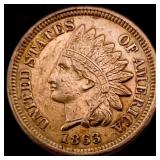 1863 Indian Head Cent LIGHTLY CIRCULATED