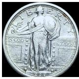 1917 Standing Liberty Quarter Type 1 CHOICE AU