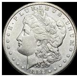 1892-CC Silver Morgan Dollar CLOSELY UNCIRCULATED