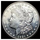 1921-S Silver Morgan Dollar CHOICE BU