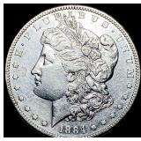 1884-S Silver Morgan Dollar CLOSELY UNCIRCULATED