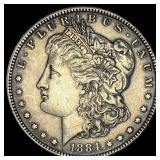 1884 Morgan Silver Dollar CHOICE AU