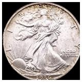 1936-D Silver Walking Liberty Half Dollar CHOICE A