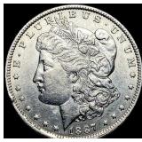 1887 Morgan Silver Dollar CLOSELY UNCIRCULATED