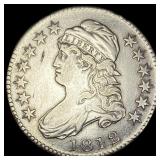 1812 Capped Bust Half Dollar CLOSELY UNCIRCULATED