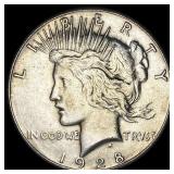 1928-S Silver Peace Dollar CLOSELY UNCIRCULATED