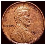 1911-S Wheat Cent CLOSELY UNCIRCULATED