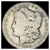 1895-S Silver Morgan Dollar NICELY CIRCULATED
