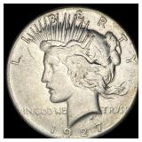 1927 Peace Silver Dollar CLOSELY UNCIRCULATED