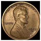 1909-S Lincoln Wheat Cent LIGHTLY CIRCULATED