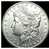 1897-S Silver Morgan Dollar CLOSELY UNCIRCULATED