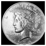 1934-D Silver Peace Dollar CLOSELY  UNCIRCULATED