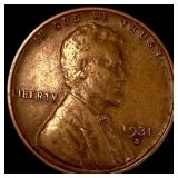 1931-S Lincoln Wheat Cent CLOSELY  UNCIRCULATED