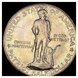 1925 Silver Lexington-Concord Half Dollar  UNCIRC