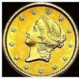 1851 Rare Gold Dollar UNCIRCULATED